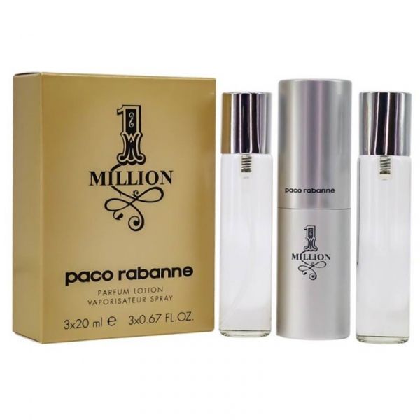 Paco Rabanne 1 Million, 3*20 ml